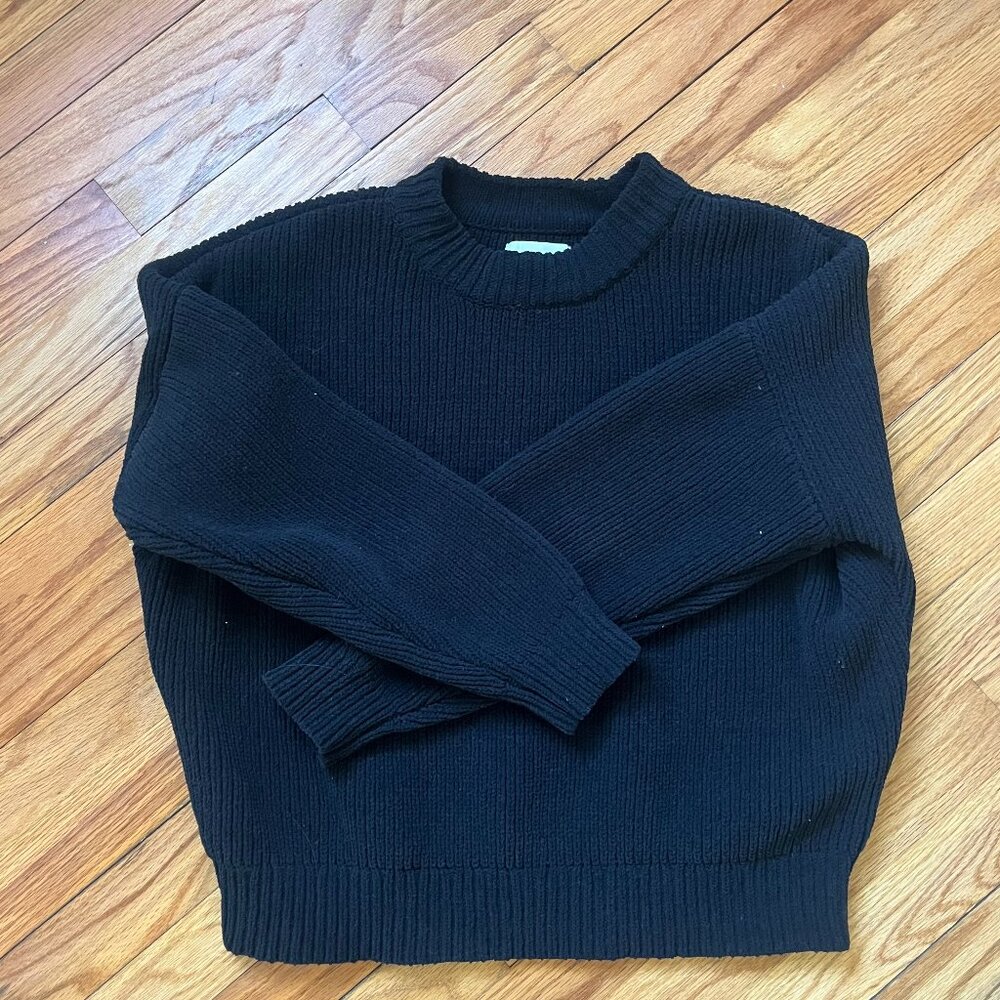 Abercombie & Fitch Navy blue sweater